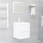 Armario para lavabo madera contrachapada blanco 41x38,5x45 cm von , Badezimmermöbel - Ref: Foro24-804728, Preis: 45,97 €, Rab...