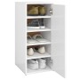 Muebles zapateros 2 uds madera contrachapada blanco 32x35x70 cm by , Shoe racks and shoe organizers - Ref: Foro24-808955, Pri...