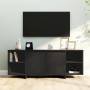 Mueble para TV madera contrachapada negro 130x35x50 cm by , TV Furniture - Ref: Foro24-809585, Price: 104,21 €, Discount: %