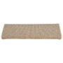 Alfombrilla autoadhesiva escalera 15 uds beige oscuro 65x21x4cm von , Treppenmatten - Ref: Foro24-326908, Preis: 110,62 €, Ra...