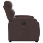 Sillón eléctrico reclinable elevable de tela marrón oscuro de , Sillones - Ref: Foro24-3205009, Precio: 322,39 €, Descuento: %