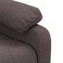 Sillón reclinable de tela marrón oscuro von , Sessel - Ref: Foro24-348280, Preis: 179,01 €, Rabatt: %