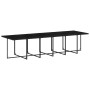 Set comedor de jardín con cojines 13 pzas ratán sintético negro | Foro24|Onlineshop| Casa, Jardín y Más Foro24.es