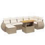 Set of garden sofas with beige cushions 8 pcs PE rattan | Foro24|Onlineshop| Casa, Jardín y Más Foro24.es