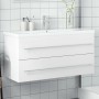 Mueble de baño con lavabo integrado blanco de , Tocadores de baño - Ref: Foro24-3278794, Precio: 339,34 €, Descuento: %