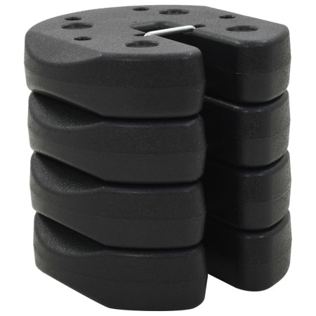 Weight plates for gazebo 4 pcs black concrete 220x50 mm by vidaXL, Weights for gazebos - Ref: Foro24-45210, Price: 35,99 €, D...