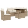 Juego de sofás jardín con cojines 6 pzas ratán sintético beige by , Garden sets - Ref: Foro24-3267278, Price: 565,76 €, Disco...