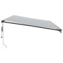 Toldo retráctil automático luces LED antracita blanco 600x300cm de , Toldos - Ref: Foro24-3310246, Precio: 677,73 €, Descuent...