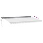 Toldo retráctil automático luces LED antracita blanco 600x300cm de , Toldos - Ref: Foro24-3310246, Precio: 677,73 €, Descuent...