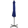 Cantilever parasol with pole and blue LED lights 300 cm by vidaXL, Umbrellas - Ref: Foro24-312333, Price: 147,54 €, Discount: %