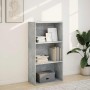 Estantería de madera de ingeniería gris hormigón 60x30x114 cm by , Bookcases and shelves - Ref: Foro24-857902, Price: 57,23 €...