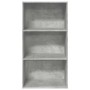 Estantería de madera de ingeniería gris hormigón 60x30x114 cm de , Librerías y estanterías - Ref: Foro24-857902, Precio: 57,2...