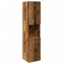 Armario pared baño madera ingeniería envejecida 30x30x130 cm by , Bathroom furniture - Ref: Foro24-856221, Price: 72,49 €, Di...