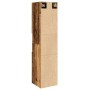 Armario pared baño madera ingeniería envejecida 30x30x130 cm by , Bathroom furniture - Ref: Foro24-856221, Price: 72,49 €, Di...