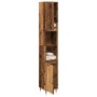 Armario de baño madera de ingeniería envejecida 30x30x190 cm von , Badezimmermöbel - Ref: Foro24-857196, Preis: 93,63 €, Raba...