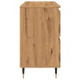 Mueble de baño madera de ingeniería roble artisan 80x33x60 cm de , Muebles de baño - Ref: Foro24-857233, Precio: 106,23 €, De...