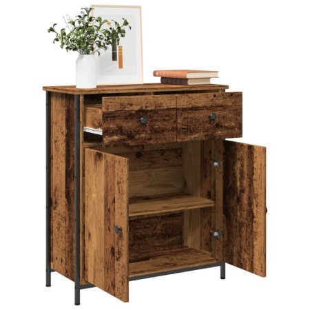 Aparador de madera de ingeniería envejecida 70x41x56 cm de , Tocadores de baño - Ref: Foro24-857470, Precio: 96,04 €, Descuen...