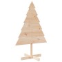 Árbol de Navidad de adorno madera maciza 110 cm by , Christmas trees - Ref: Foro24-4019700, Price: 35,83 €, Discount: %