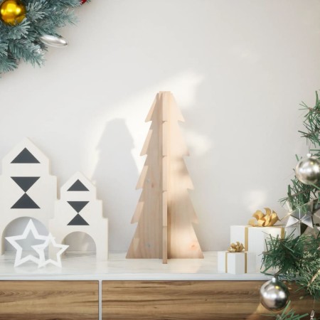 Árbol de Navidad de madera de adorno madera maciza pino 49 cm von , Weihnachtsbäume - Ref: Foro24-858174, Preis: 25,72 €, Rab...