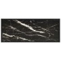 Black TV cabinet with black marble glass 100x40x40 cm by vidaXL, TV Furniture - Ref: Foro24-322858, Price: 97,38 €, Discount: %