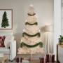 Árbol de Navidad de madera de adorno madera maciza pino 180 cm de , Arboles de navidad - Ref: Foro24-858195, Precio: 75,89 €,...