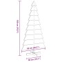 Árbol Navidad de adorno madera maciza pino marrón cera 180 cm by , Christmas trees - Ref: Foro24-858197, Price: 89,12 €, Disc...