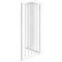 Puerta para perros plegable 3 paneles madera álamo blanca 150cm by , Dog kennels and fences - Ref: Foro24-352214, Price: 47,8...