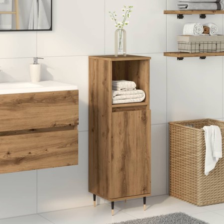 Armario de baño madera de ingeniería roble artisan 30x30x100 cm | Foro24|Onlineshop| Casa, Jardín y Más Foro24.es