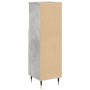 Armario de baño madera contrachapada gris hormigón 30x30x100 cm de , Muebles de baño - Ref: Foro24-857204, Precio: 52,14 €, D...