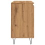 Mueble de lavabo madera de ingeniería roble artisan 65x33x60 cm by , Bathroom furniture - Ref: Foro24-857227, Price: 79,51 €,...