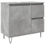 Mueble de lavabo madera ingeniería gris hormigón 65x33x60 cm de , Muebles de baño - Ref: Foro24-857225, Precio: 65,98 €, Desc...