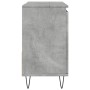 Mueble de lavabo madera ingeniería gris hormigón 65x33x60 cm de , Muebles de baño - Ref: Foro24-857225, Precio: 65,98 €, Desc...