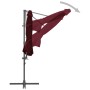 Cantilever parasol with burgundy red steel pole 300 cm by vidaXL, Umbrellas - Ref: Foro24-312312, Price: 107,99 €, Discount: %