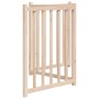 Puerta para perros plegable 3 paneles madera de abeto 150 cm von , Hundehütten und Zäune - Ref: Foro24-352268, Preis: 32,40 €...