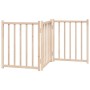 Puerta para perros plegable 3 paneles madera de abeto 150 cm by , Dog kennels and fences - Ref: Foro24-352268, Price: 32,40 €...