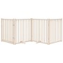 Puerta para perros plegable 4 paneles madera de abeto 320 cm de , Casetas y cercados para perros - Ref: Foro24-352275, Precio...