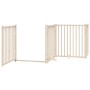 Puerta para perros plegable 4 paneles madera de abeto 320 cm de , Casetas y cercados para perros - Ref: Foro24-352275, Precio...