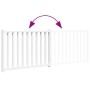 Puerta de perros plegable 2 paneles madera abeto blanco 160 cm by , Dog kennels and fences - Ref: Foro24-352280, Price: 36,17...