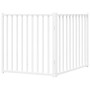 Puerta de perros plegable 2 paneles madera abeto blanco 160 cm by , Dog kennels and fences - Ref: Foro24-352282, Price: 45,22...