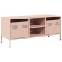 Mueble para TV acero laminado en frío rosa 101,5x39x43,5 cm | Foro24|Onlineshop| Casa, Jardín y Más Foro24.es