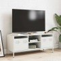 Mueble para TV acero laminado en frío blanco 101,5x39x43,5 cm | Foro24|Onlineshop| Casa, Jardín y Más Foro24.es