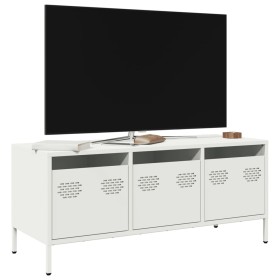 Mueble para TV acero laminado en frío blanco