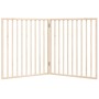 Puerta para perros plegable 2 paneles madera de álamo 160 cm by , Dog kennels and fences - Ref: Foro24-352178, Price: 40,54 €...