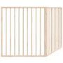 Puerta para perros plegable 2 paneles madera de álamo 160 cm by , Dog kennels and fences - Ref: Foro24-352178, Price: 40,54 €...