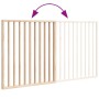 Puerta para perros plegable 2 paneles madera de álamo 160 cm by , Dog kennels and fences - Ref: Foro24-352178, Price: 40,54 €...