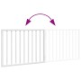 Puerta para perros plegable 2 paneles madera álamo blanca 160cm by , Dog kennels and fences - Ref: Foro24-352184, Price: 36,6...