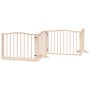 Puerta para perros plegable 6 paneles madera de álamo 480 cm by , Dog kennels and fences - Ref: Foro24-3155609, Price: 91,15 ...