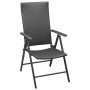 Garden chairs 4 units black synthetic rattan by vidaXL, Garden chairs - Ref: Foro24-313105, Price: 253,29 €, Discount: %