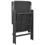 Garden chairs 4 units black synthetic rattan by vidaXL, Garden chairs - Ref: Foro24-313105, Price: 253,29 €, Discount: %