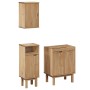 Juego de muebles de baño OTTA 3 pzas madera maciza pino de , Muebles de baño - Ref: Foro24-3307682, Precio: 195,10 €, Descuen...